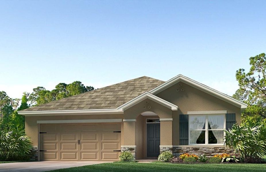 New construction Single-Family house 3421 Grassy Knoll Court, Plant City, FL 33565 Aria- photo