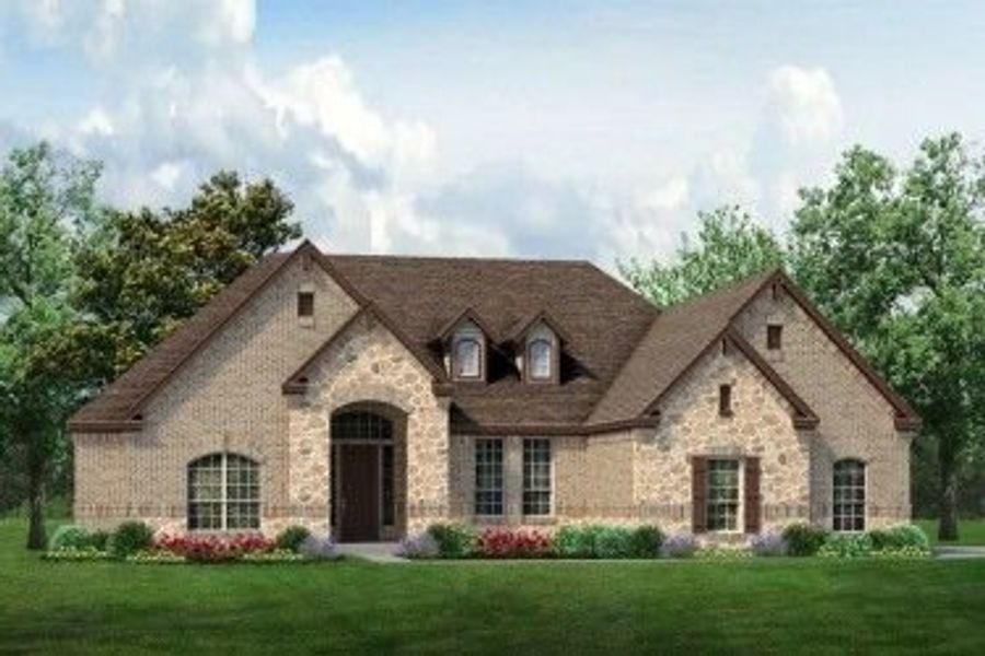 New construction Single-Family house Ashwood, 4012 Glenwood Drive, Joshua, TX 76058 - photo
