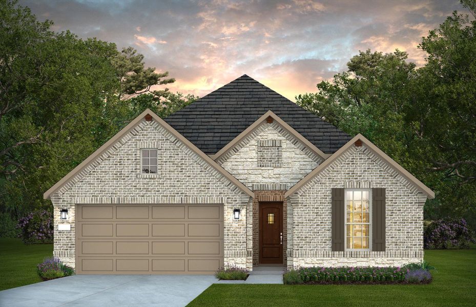 New construction Single-Family house Berclair, 6111 Clementine Zest, Manvel, TX 77578 - photo