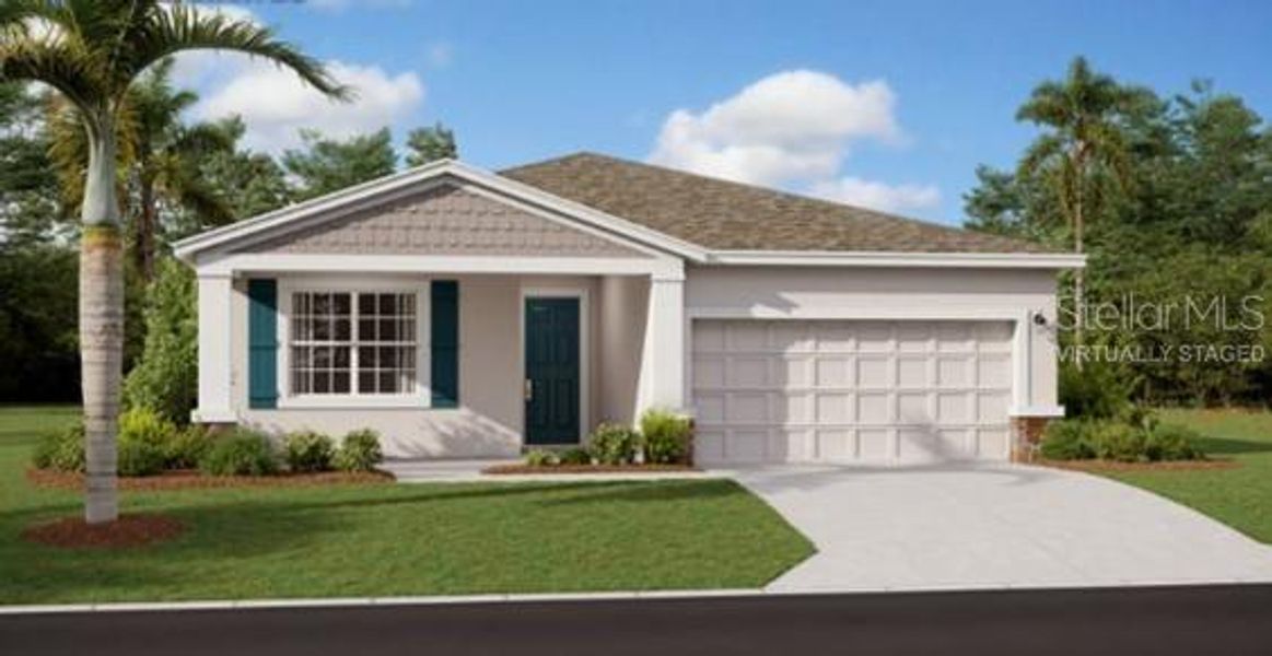 New construction Single-Family house 1221 Peach Creek Drive, Osteen, FL 32764 Freedom- photo