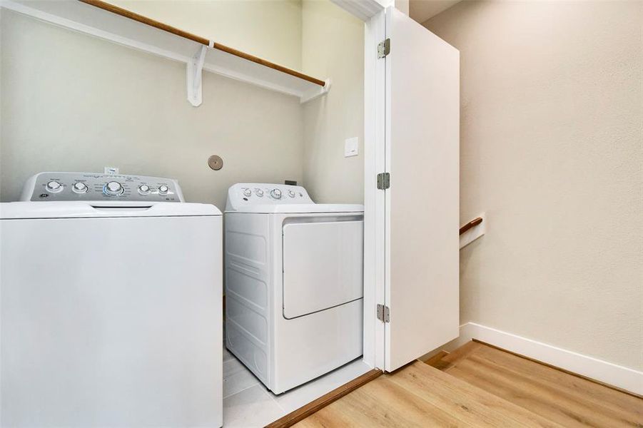 Washer and Dryer not included.