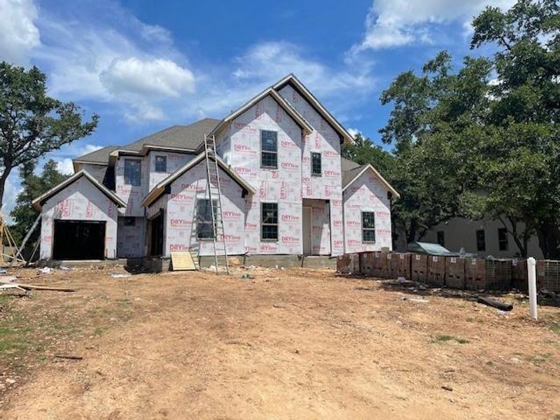 Front Elevation Under Construction