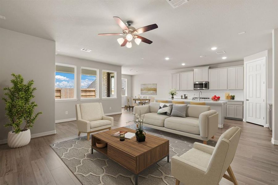 This home boasts a spacious open concept layout that combines the best of modern design and comfort for everyday living.