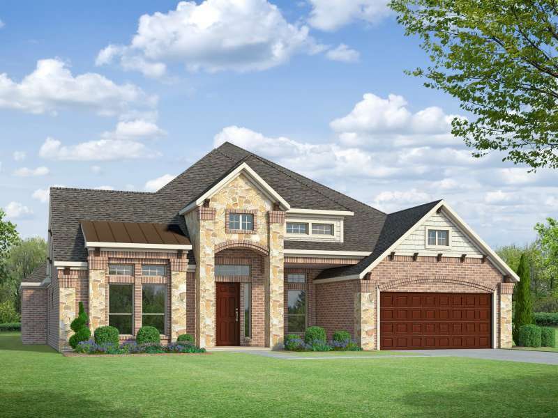 New construction Single-Family house Cornell 3112, 29627 Apple Glen Court, Fulshear, TX 77423 - photo