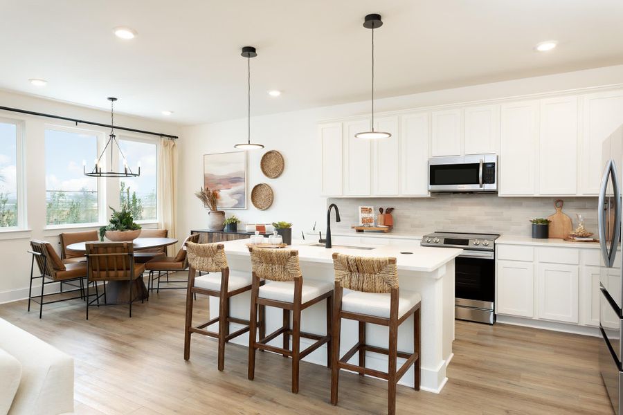 Kitchen | Barnett at Avery Centre in Round Rock, TX by Landsea Homes