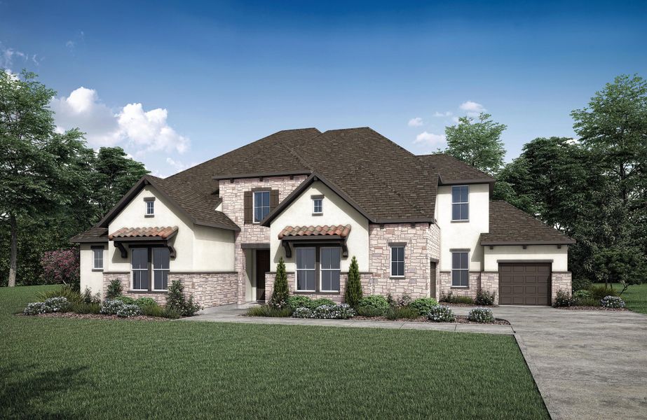 New construction Single-Family house Grantley II, 131 Waters View Court, Dripping Springs, TX 78620 - photo