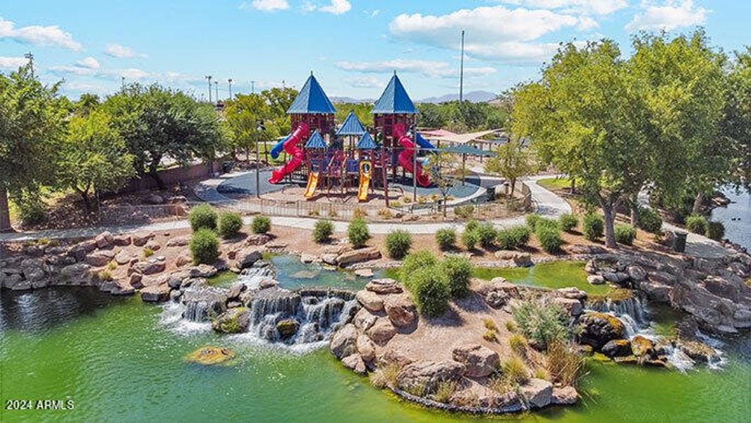 exterior view of water park