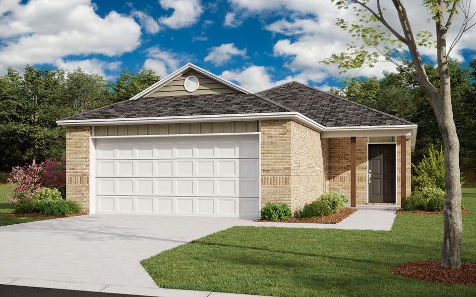 New construction Single-Family house 10579 Altitude Way Trail, Conroe, TX 77303 RC Somerville- photo