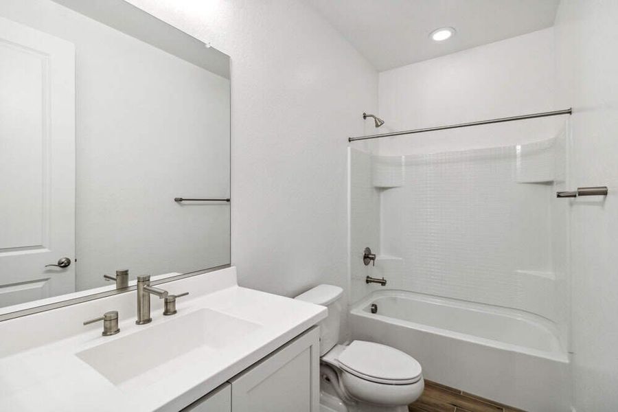 Front bathroom  - finishes not available in all specs, see Sales Counselor for details