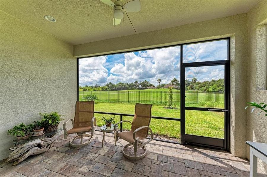 Patio with Golf Course View