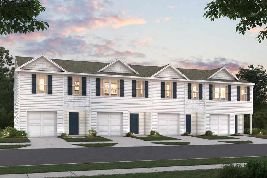New construction Townhouse house HOLLY SPRINGS, Prosperity Road, Hickory, NC 28658 - photo
