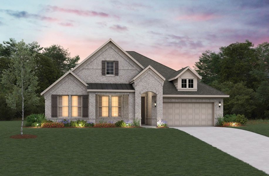 New construction Single-Family house Manor, Aria Court, Forney, TX 75126 - photo