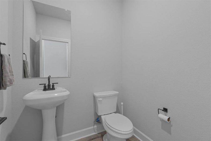 Bathroom with toilet