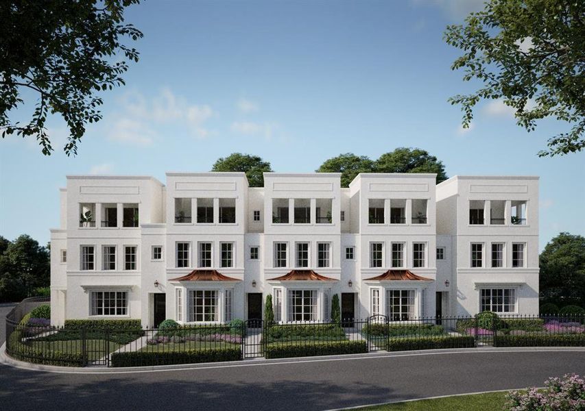 This townhome in gated Colonial Park is available for presale.