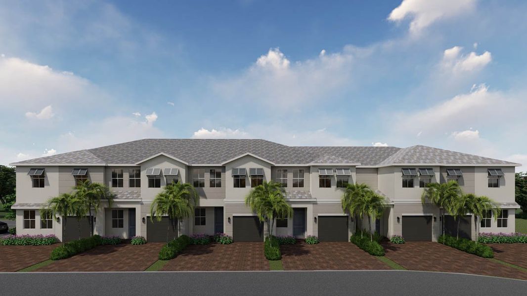 New construction Townhouse house 101 Sw 170Th Ave, Pembroke Pines, FL 33027 Wesley- photo