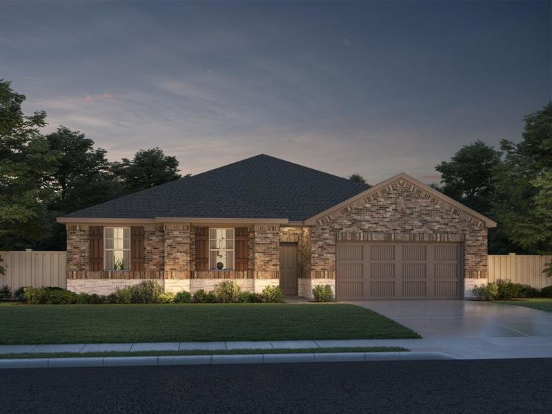 New construction Single-Family house 562 Sue Peaks Loop, Dripping Springs, TX 78620 The Plymouth (C525)- photo