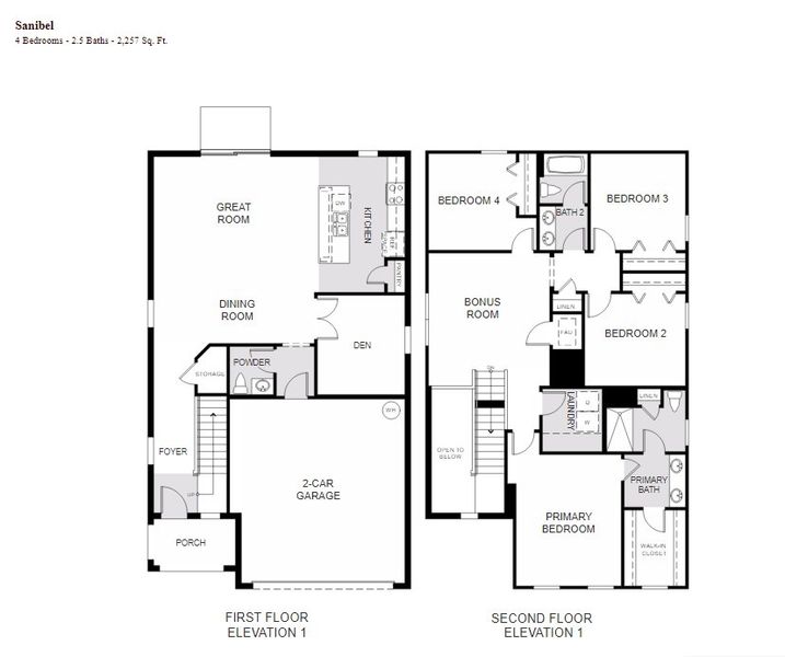 New construction Single-Family house 1502 Woodmont Blvd, Kissimmee, FL 34746 Sanibel- photo