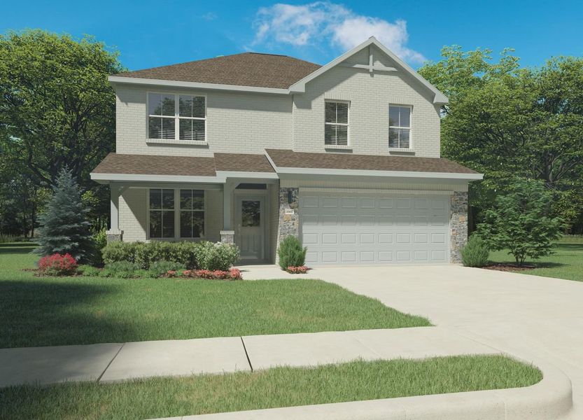 New construction Single-Family house Pearl | Elevon - Gem Series | 45' Lots, 302 Hope Orchards Drive, Lavon, TX 75166 - photo