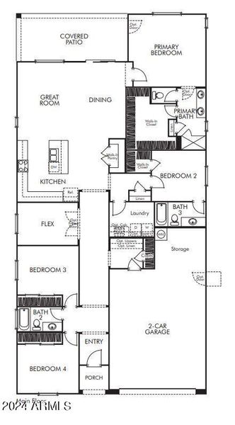 New construction Single-Family house 25162 W Bowker Street, Buckeye, AZ 85326 - photo