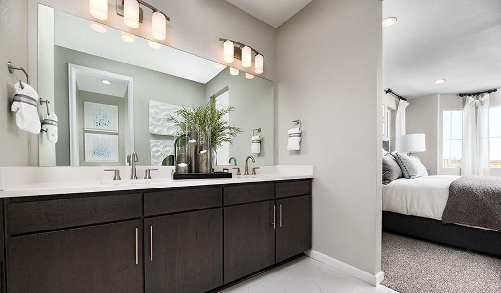 Dual Vanities in Primary Bathroom - Representative Photo