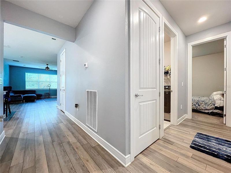 Hall/Bedroom 3/Laundry Room