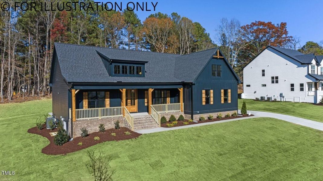 New construction Single-Family house 5113 Grist Stone Way, Unit 4, Youngsville, NC 27596 - photo