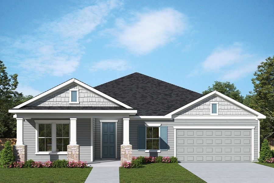 New construction Single-Family house The Kylee, 45 Rushing Drive, Saint Augustine, FL 32092 - photo