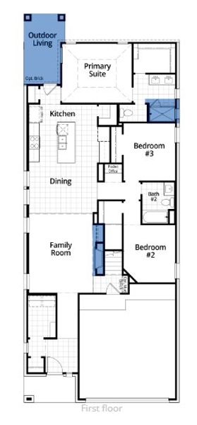 New construction Single-Family house 622 Sagebrush Trail, Sherman, TX 75092 Rembrandt Plan- photo
