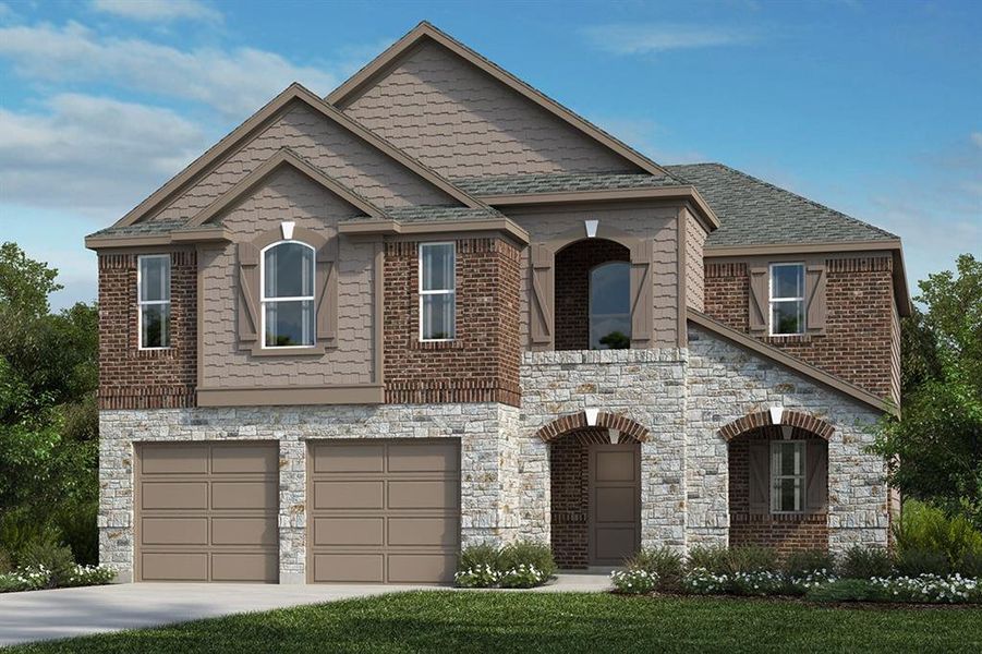 Welcome home to 3410 Alpine Terrain Drive located in Breckenridge Forest and zoned to Spring ISD!