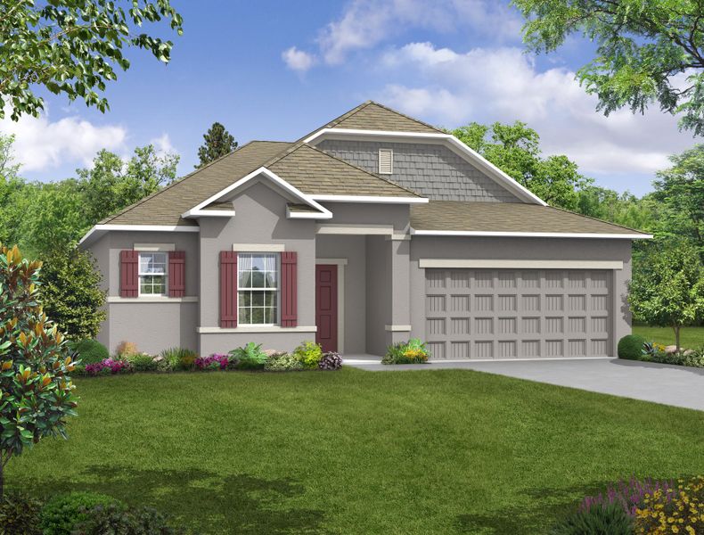 New construction Single-Family house 14065 Spring Hill Dr, Spring Hill, FL 34609 The Drexel- photo