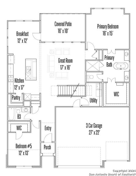 New construction Single-Family house 29358 Cheyenne Ridge, Boerne, TX 78015 The Abbey- photo