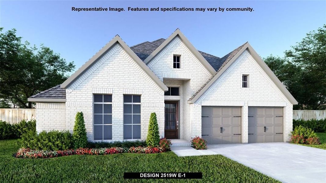 New construction Single-Family house Design 2519W, 1426 Fieldstone Drive, Midlothian, TX 76065 - photo