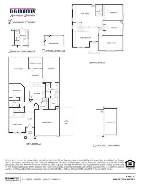 New construction Single-Family house 5120 Tennyson Avenue, Celina, TX 75009 H204 Medbourne- photo