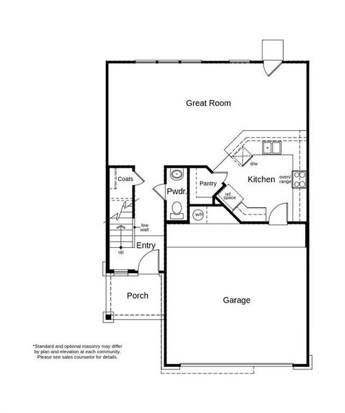 This floor plan features 3 bedrooms, 2 full baths, 1 half bath, and over 1,800 square feet of living space.