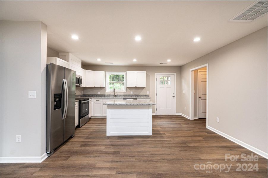 Kitchen and Dining Area