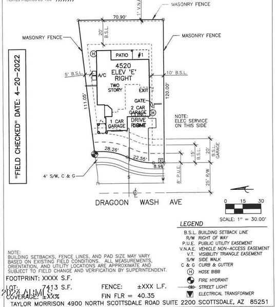 Plot Plan