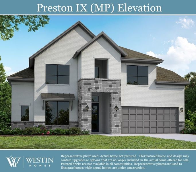 New construction Single-Family house The Preston IX, 6220 Bower Well Road, Austin, TX 78738 - photo