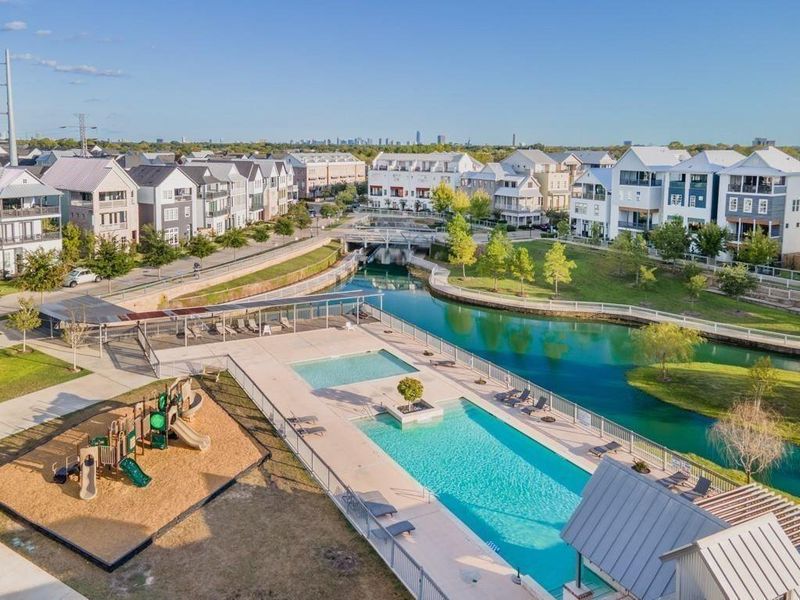 Two Pools  (Main and Kids) and Play Ground