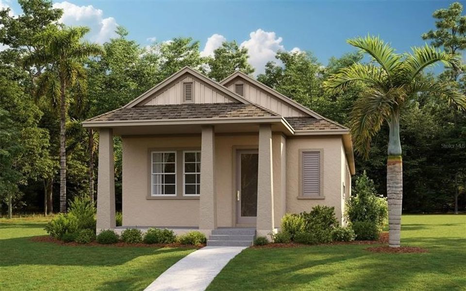 New construction Single-Family house 10171 Pearson Avenue, Orlando, FL 32827 Saddler- photo