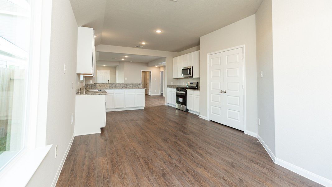 Dining Area to Kitchen