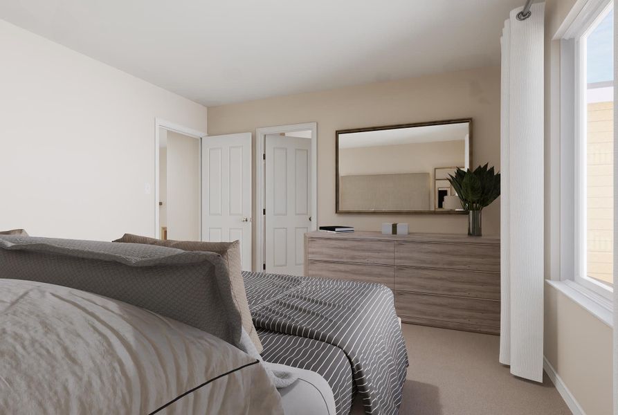 Owner's Bedroom - Congaree - Pintail Commons at Johnstown Village by Landsea Homes