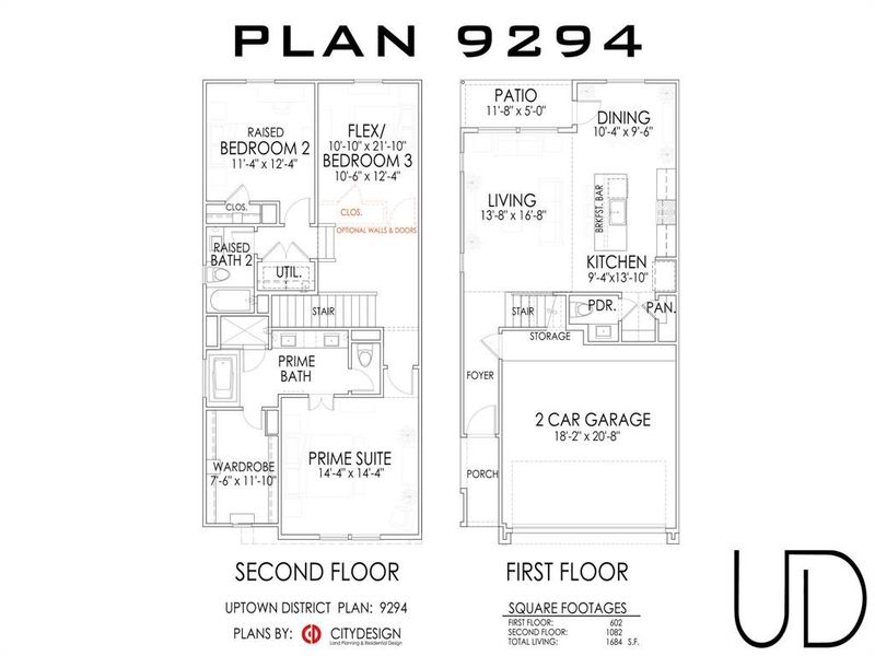 Plan 9294 - 1st Floor Living