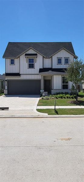 New construction Single-Family house 7219 Grand Mason Drive, Cypress, TX 77433 Verbena- photo
