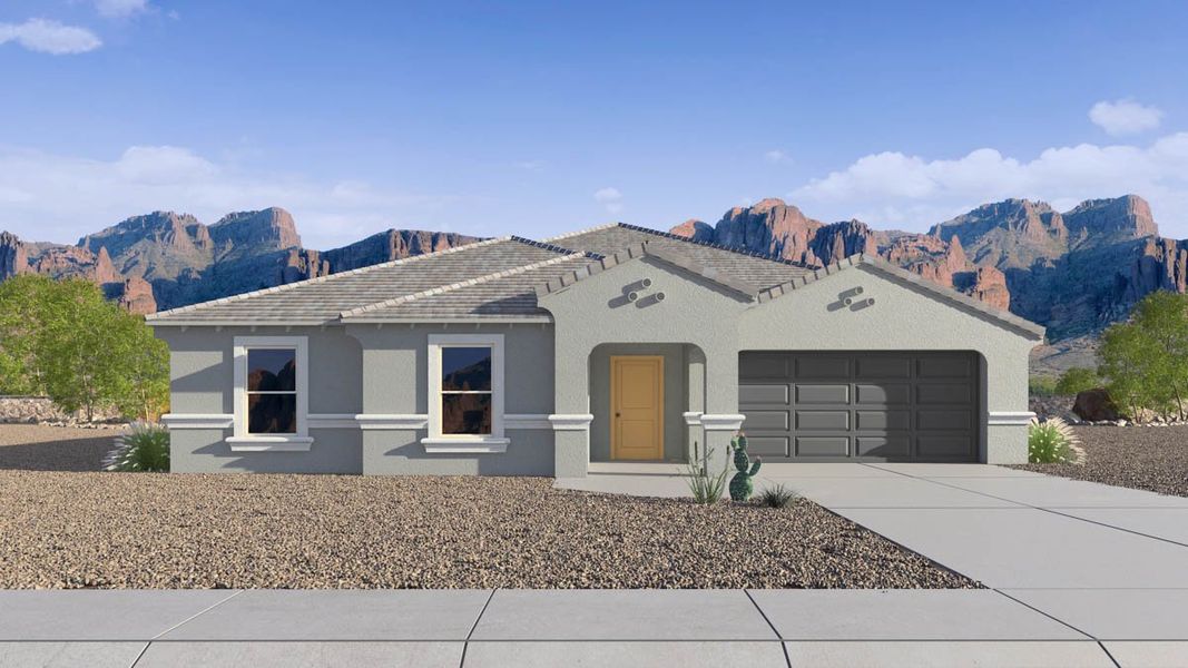 New construction Single-Family house Dean, 2769 West Shanley Avenue, Apache Junction, AZ 85120 - photo