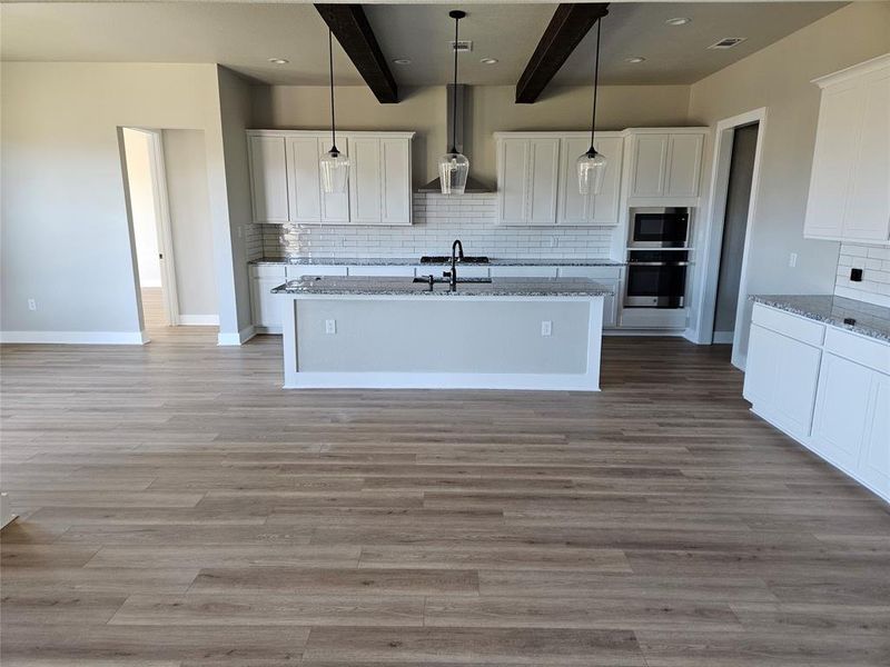 Light, bright, and OPEN kitchen