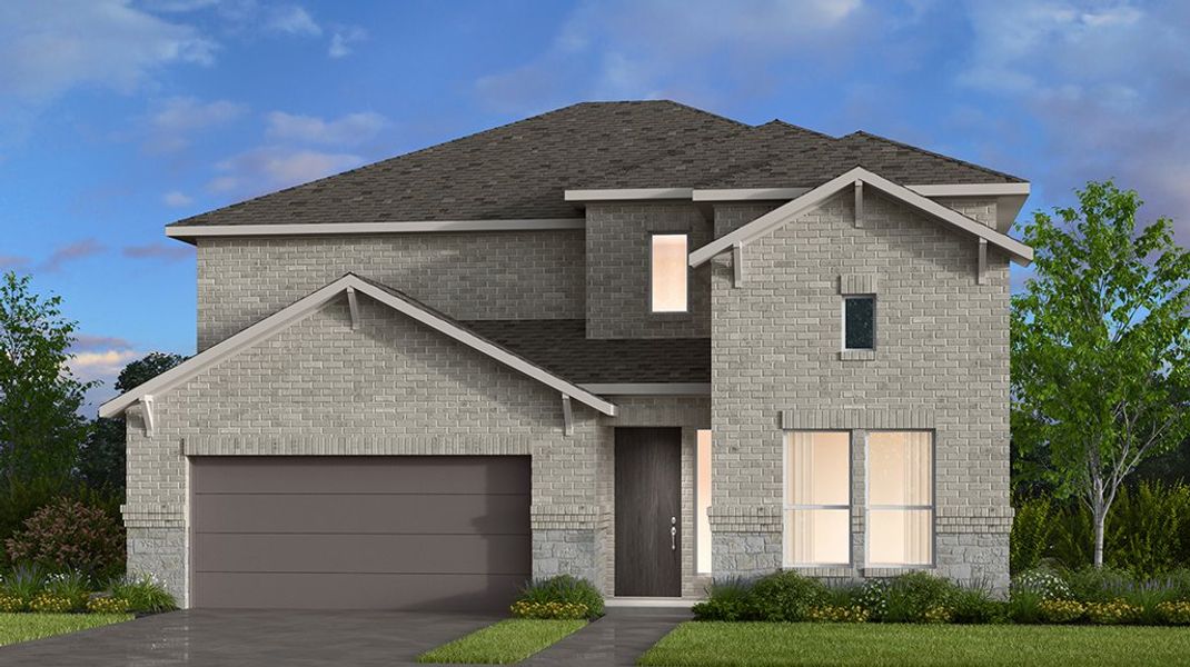 New construction Single-Family house Saffron, 212 Star Rush Trail, Georgetown, TX 78633 - photo
