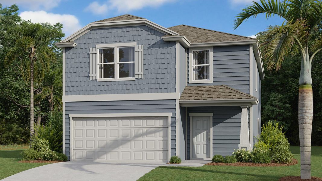 New construction Single-Family house 12083 Elder Branch Ln, Jacksonville, FL 32219 SUNNYDALE- photo
