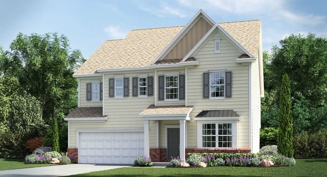 New construction Single-Family house Hunter Basement, 1005 Lookout Shoals Drive, Fort Mill, SC 29715 - photo