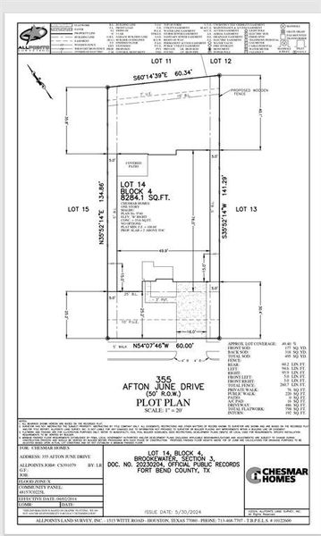 Plot Plan