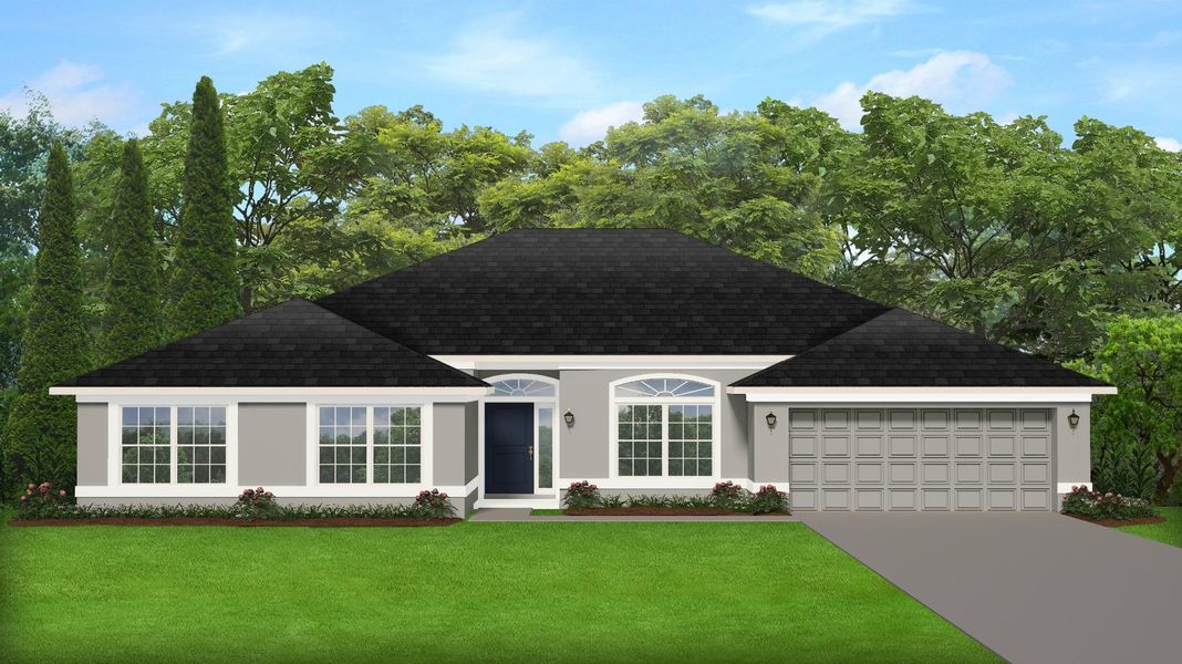 New construction Single-Family house 3000, 9175 Southeast 47th Court Road, Ocala, FL 34480 - photo